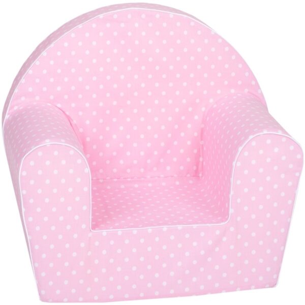 Delsit Arm Chair Pink Polka Dots