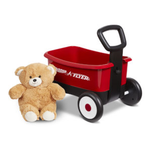 Radio Flyer My 1st 2 In 1 Wagon With Teddy Bear Toy Corner