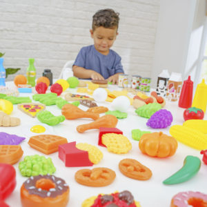 Deluxe tasty treats pretend play food clearance