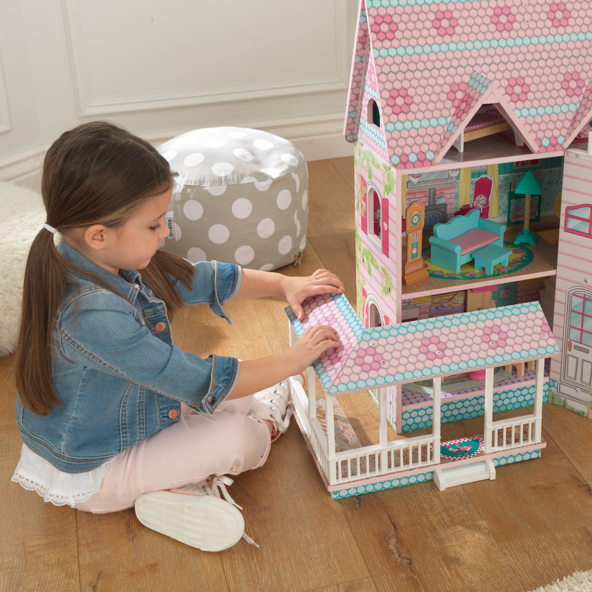 Kidkraft dollhouse 2024 abbey manor