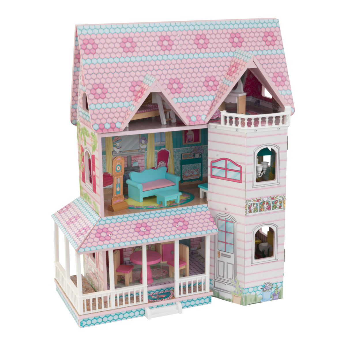 Kidkraft bonita deals rosa dollhouse