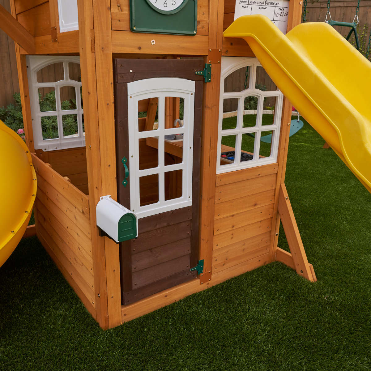 Kidkraft cedar best sale summit playset