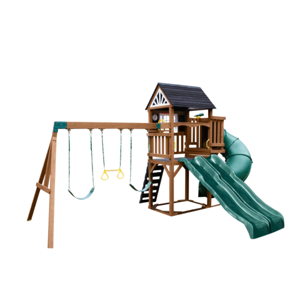 Kidkraft Timberlake Wooden Outdoor Playset / Swingset