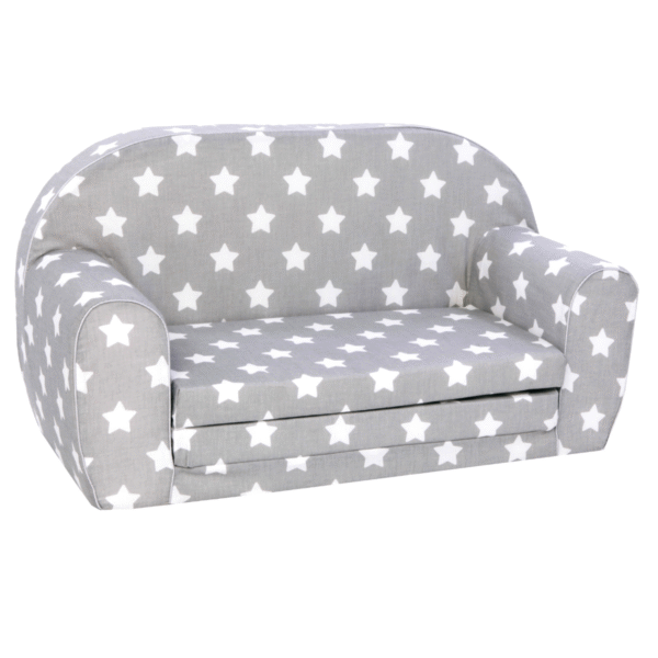 Delsit Sofa Bed Grey with White Stars
