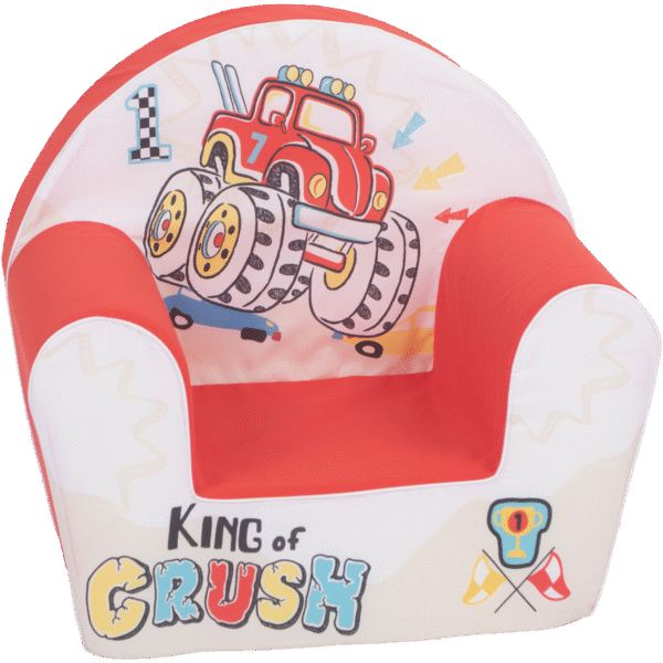 Delsit Arm Chair King of the Crush Red