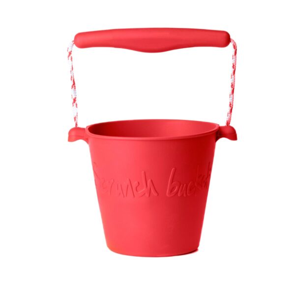 Scrunch Bucket Strawberry Red