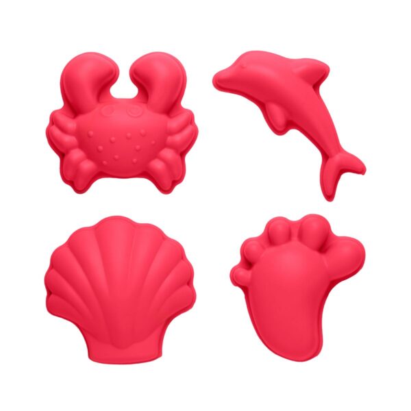 Scrunch Moulds Strawberry Red