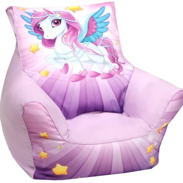 Delsit Bean Chair Unicorn