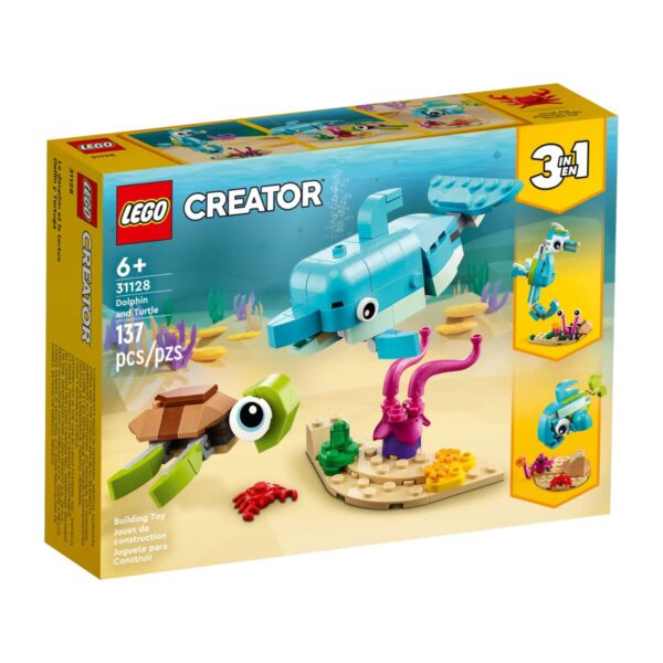 Lego Creator Dolphin and Turtle