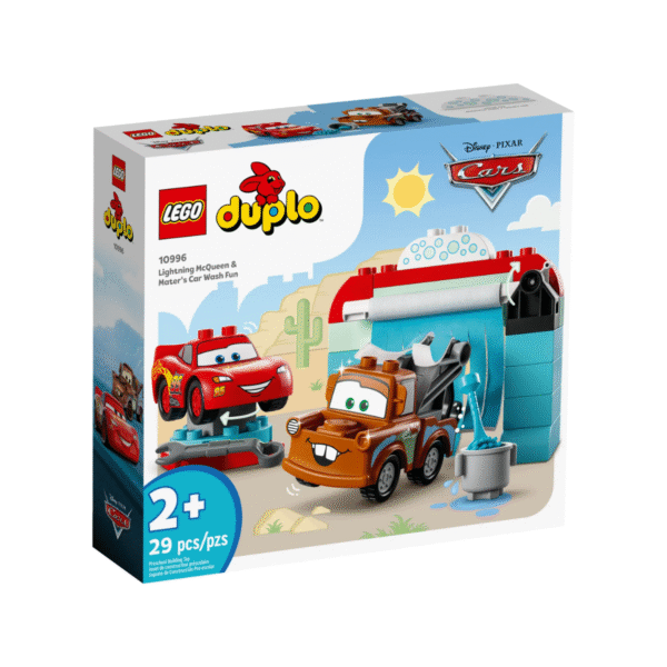 Lego Duplo Lightning McQueen And Mater's Car Wash Fun