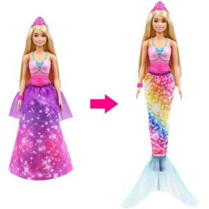 Barbie transforming store mermaid doll