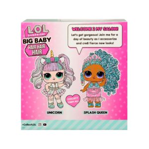 L.O.L. Surprise Big Baby Hair Hair Hair Doll Unicorn Toy Corner