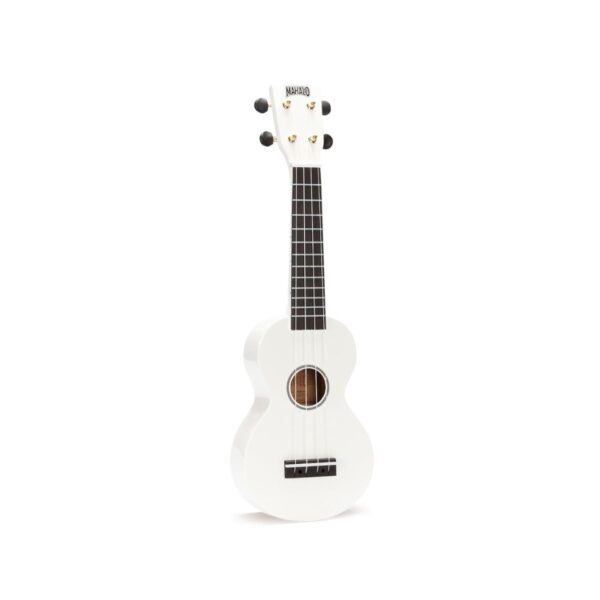 Mahalo Ukulele White