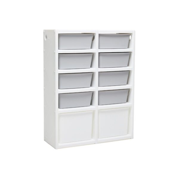 iFam Mypick Modular 5 level Double Organizer - Gray & White