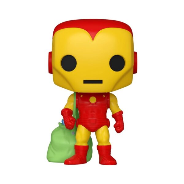 Funko Pop! Marvel: Holiday - Iron Man with Bag