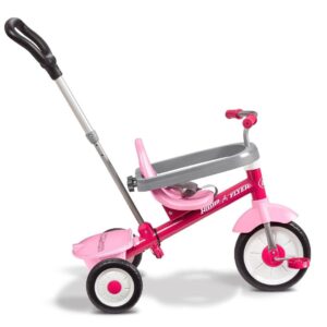 Radio flyer tricycle pink and purple best sale