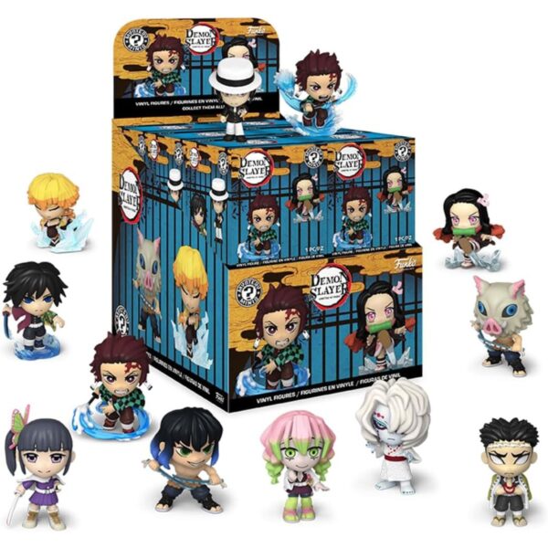 Funko Pop! Mystery Minis: Demon Slayer - One Mystery Figure (Styles May Vary)