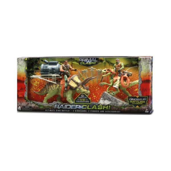 Primal Clash Raider Clash Ultimate Dino Battle