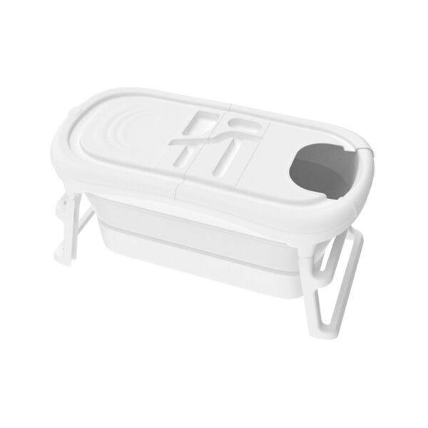 iFam Extra Large Infant Folding Bathtub White