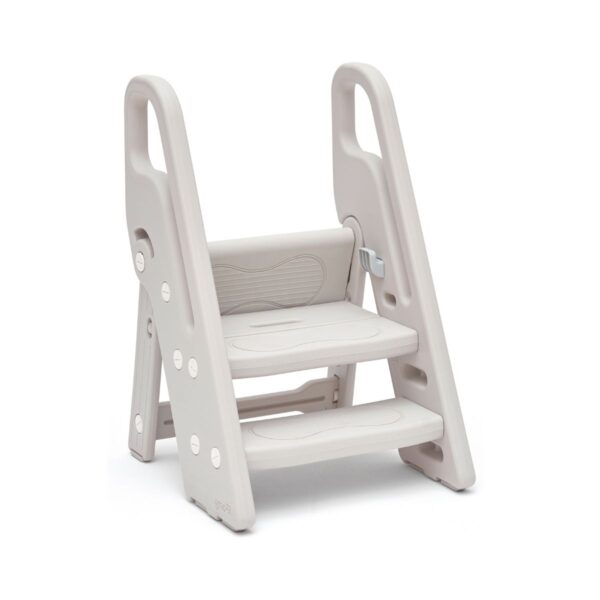 iFam Foldable 3-Level Step Stool Birch Beige
