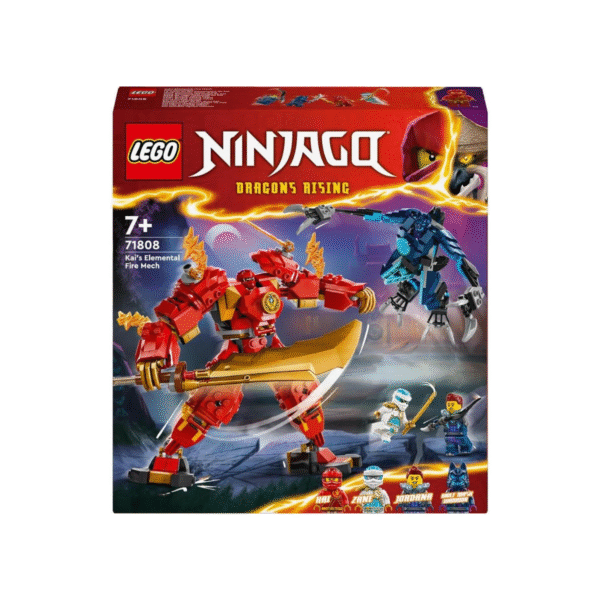LEGO Kai's Elemental Fire Mech-71808