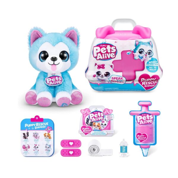 Zuru Pets Alive Puppy Rescue Surprise Series 3 - Color Assortment