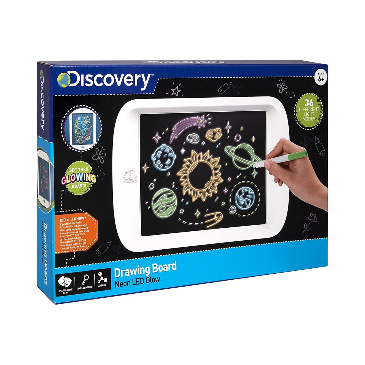 discovery light up board