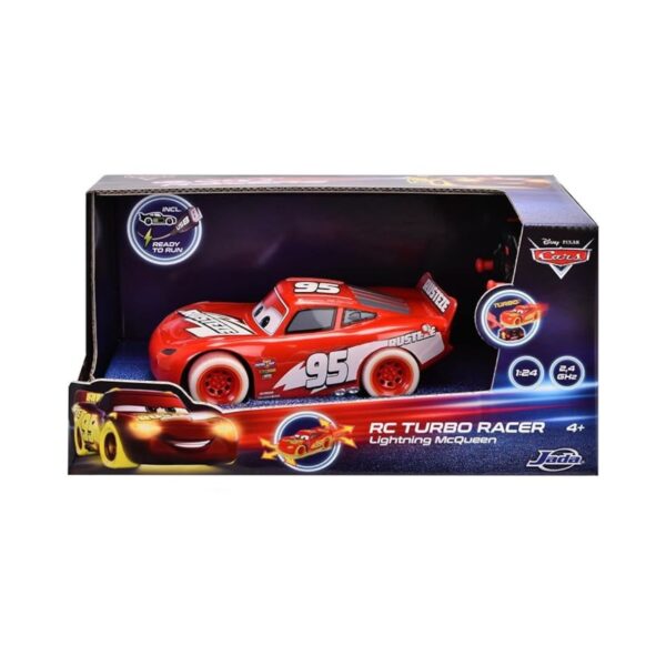 Jada - RC Cars Glow Racers Lighting Mcqueen 1:24