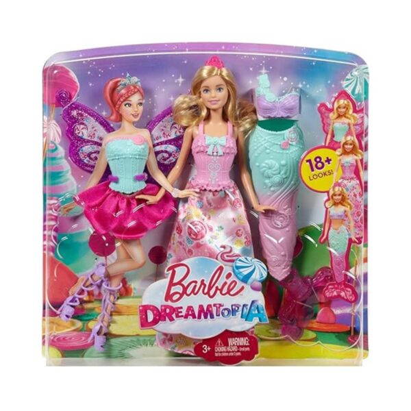 Barbie Doll and Fairytale Dress-Up Set