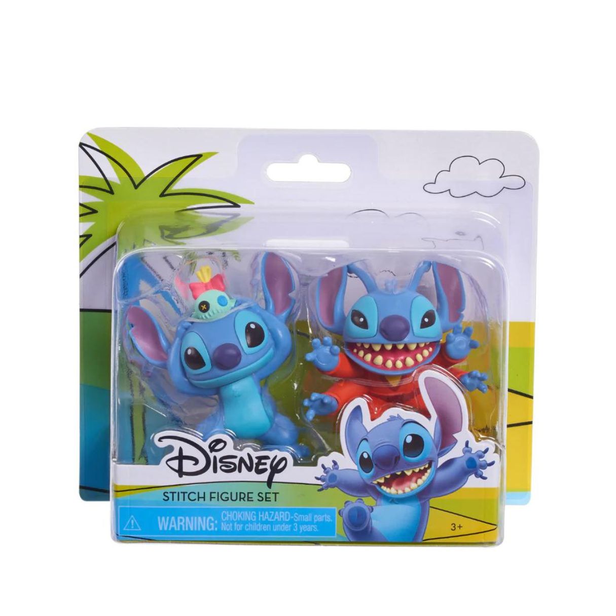 Disney Stitch Figure - Alien And Stitch With Scrump - Toy Corner