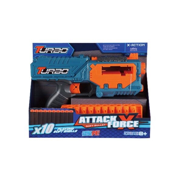 TURBO - Attack Force X 13 Soft Bullet Gun