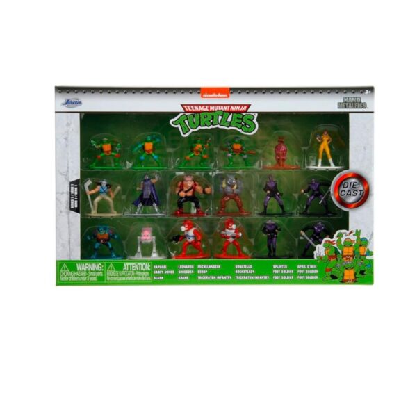 Jada Teenage Mutant Ninja Turtles Nano Figures - Wave 1 Pack