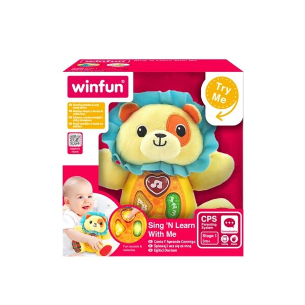 Winfun - Sing N Learn With Me - Caesar the Lion | Toddler Toy