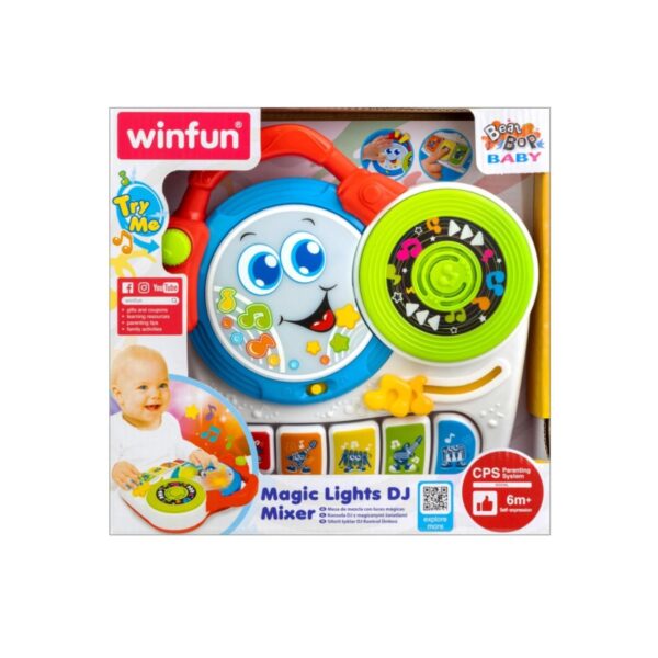 Winfun - Magic Lights DJ Mixer | Baby Music Toy