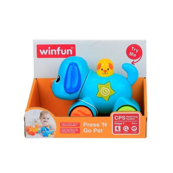 Winfun - Press ’N Go Pet - Puppy | Toddler Toy