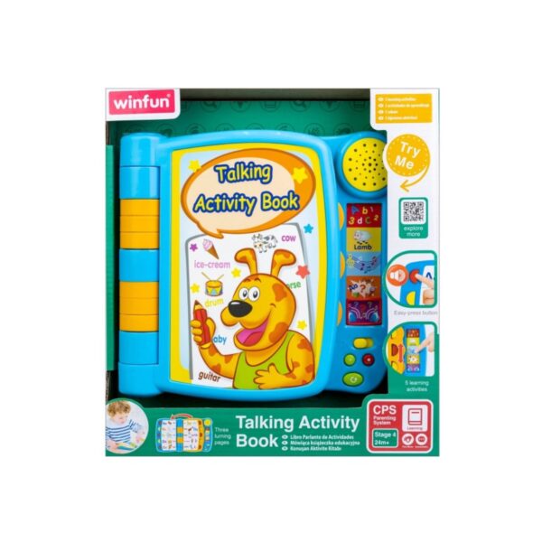 Winfun - Talking Activity Book | Early Learning Toy