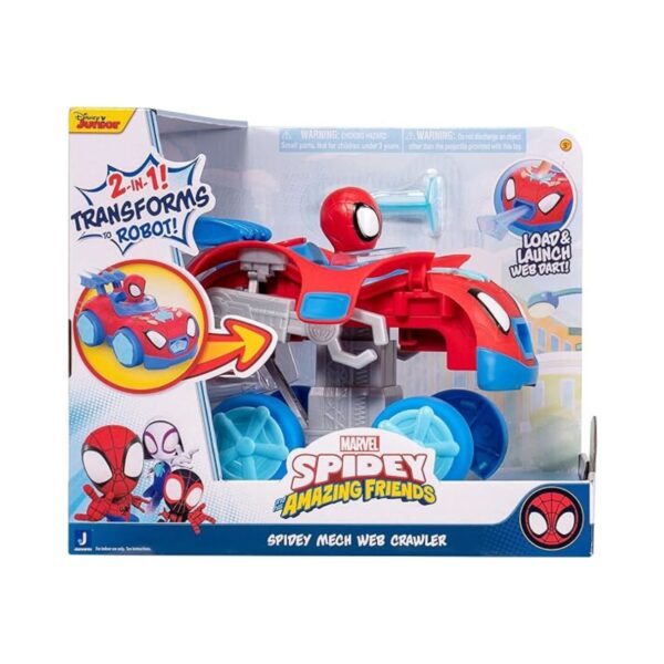 Spidey N Friends Vehicle Mech Web Crawler