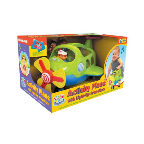 Kiddieland - Activity Plane With Light Up Propeller