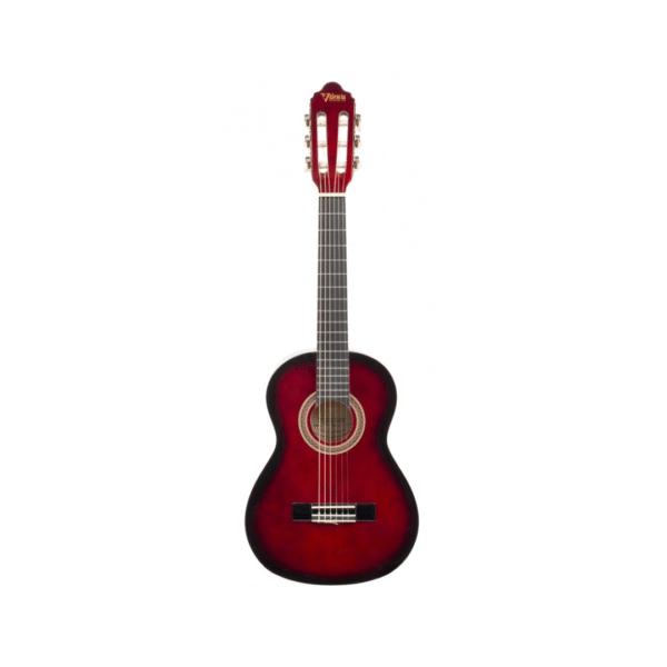 Valencia Classical Guitar 100 Series 1/4 Size (Red) – VC101RDS
