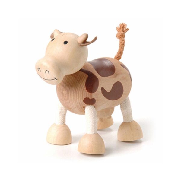 Anamalz - Cow Wooden Toy