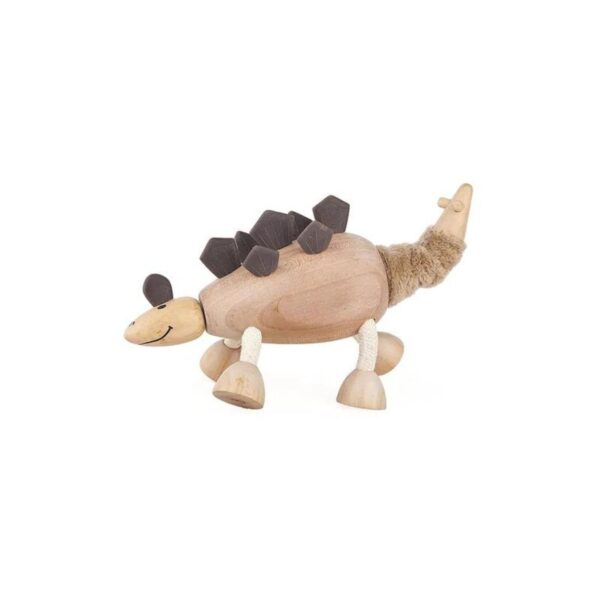Anamalz - Stegosaurus Dinosaur Wooden Toy