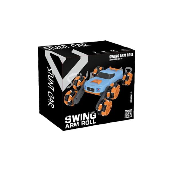 JustDK Swing Arm Roll RC Car - Orange