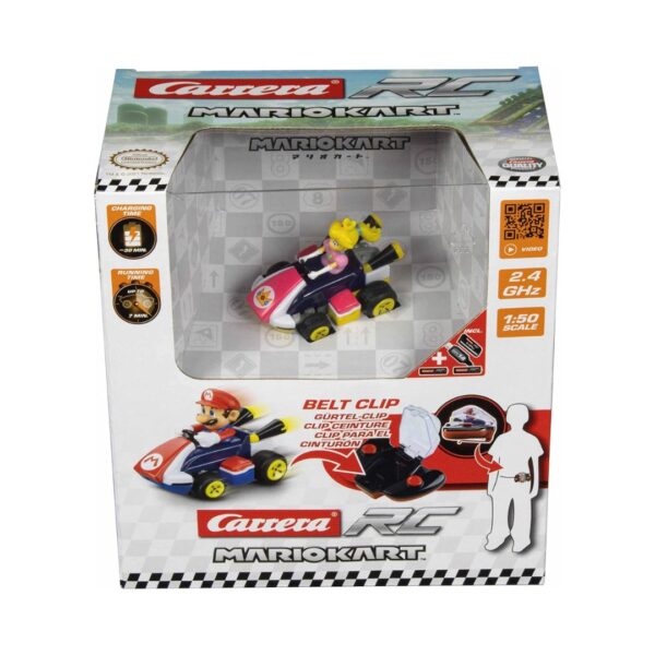 Carrera Mario Kart Mini RC Peach  Remote Car