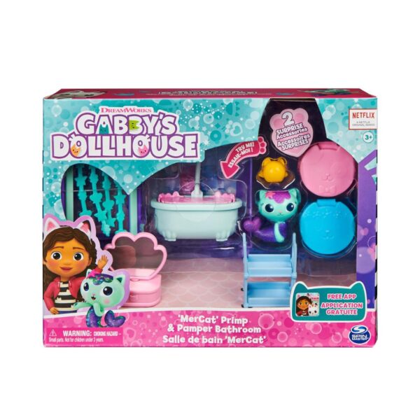 Gabby's Dollhouse - MeCat' Primp and Pamper Bathroom