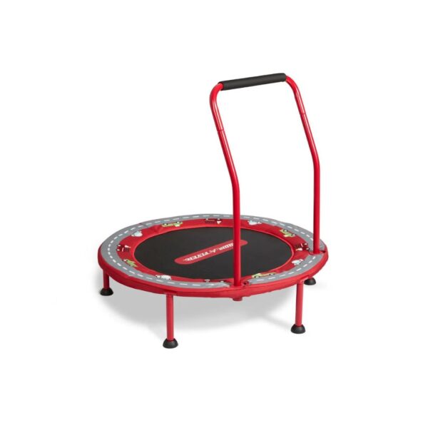 Radio Flyer 2-in-1 Kids' Trampoline | Indoor Trampoline for Kids - 731AZ