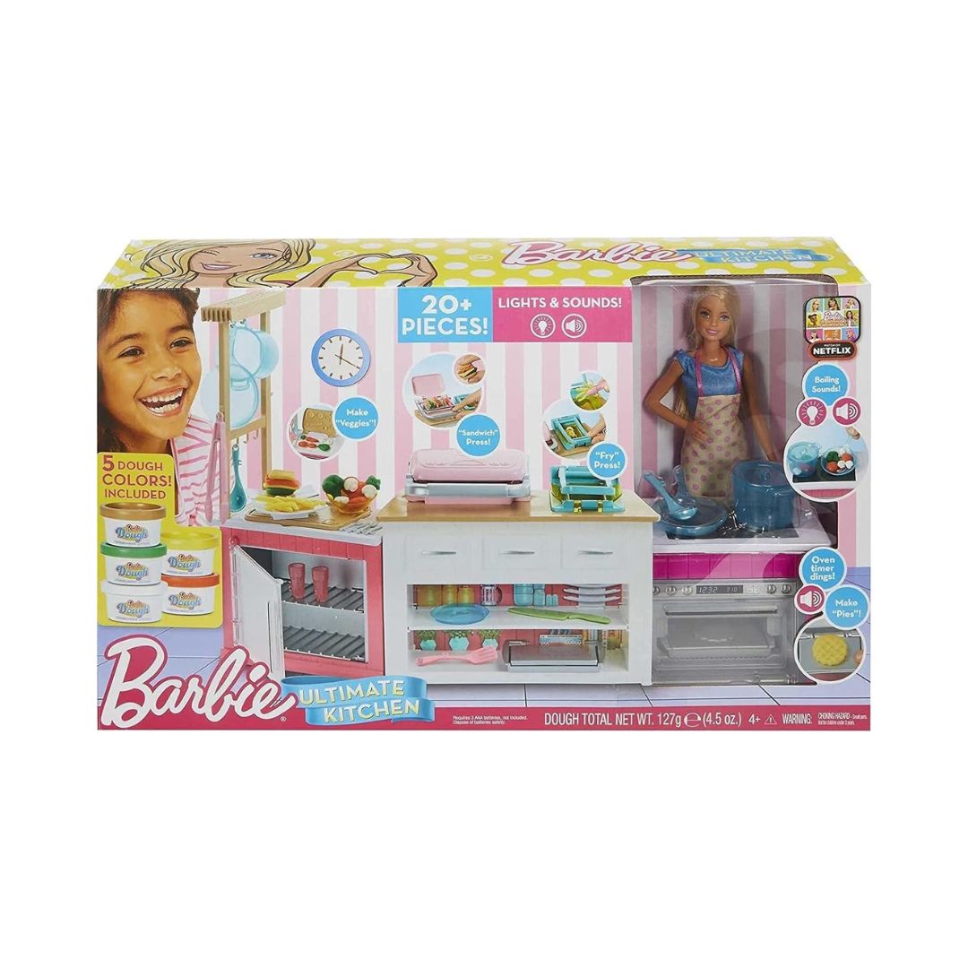 Barbie Ultimate Kitchen Doll & Playset With Lights & Sounds - Toy Corner