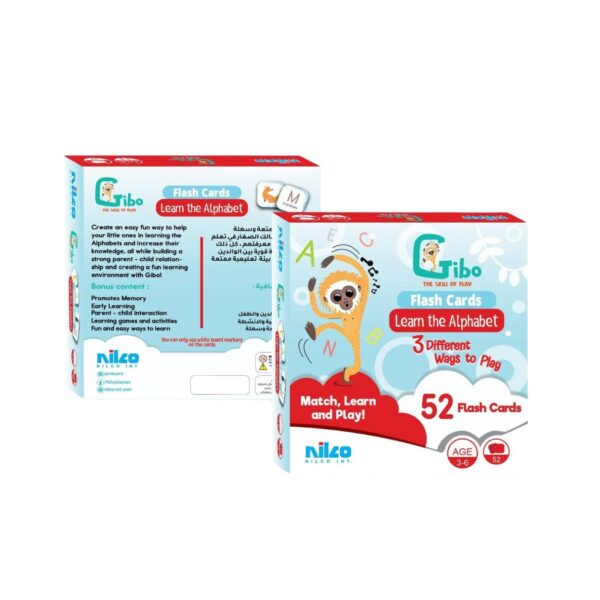 Gibo Flash Card Learn The Alphabet | Educational Toy