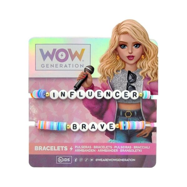 Wow Generation Bracelets with Message Box 2pc - Style May Vary