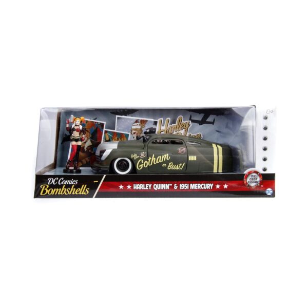 Jada - DC Comics Bombshells 1951 Mercury 1:24 Vehicle Toy