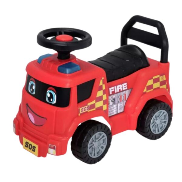 Evo Fire Engine Foot to Floor Ride on
